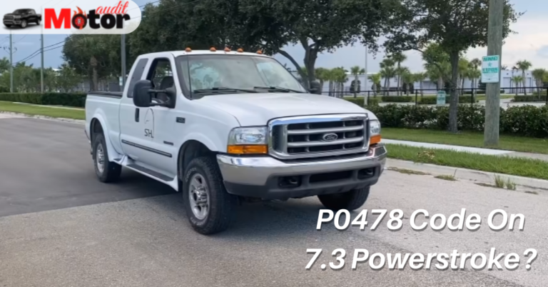 What Is P0478 Code On 7.3 Powerstroke: How To Fix?