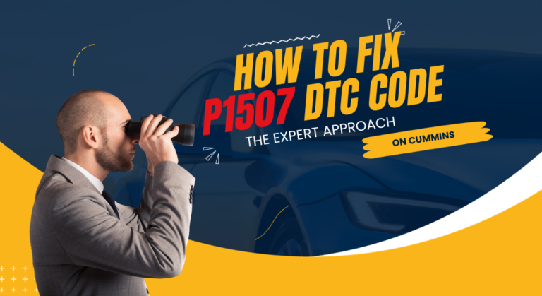 How to Fix P1507 DTC Code on Cummins (The Expert Approach)