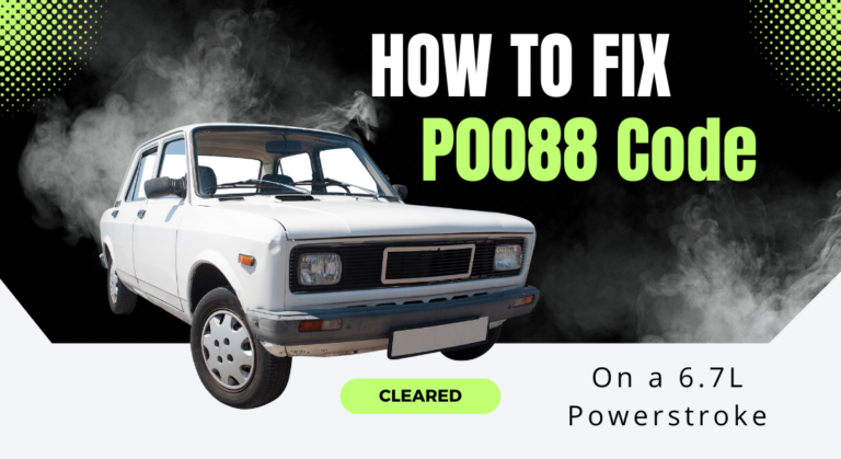 How to Fix the P0088 Code on a 6.7L Powerstroke (Cleared)