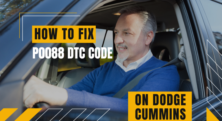 How to Fix the P0088 DTC Code on Dodge Cummins (Pro Tips)
