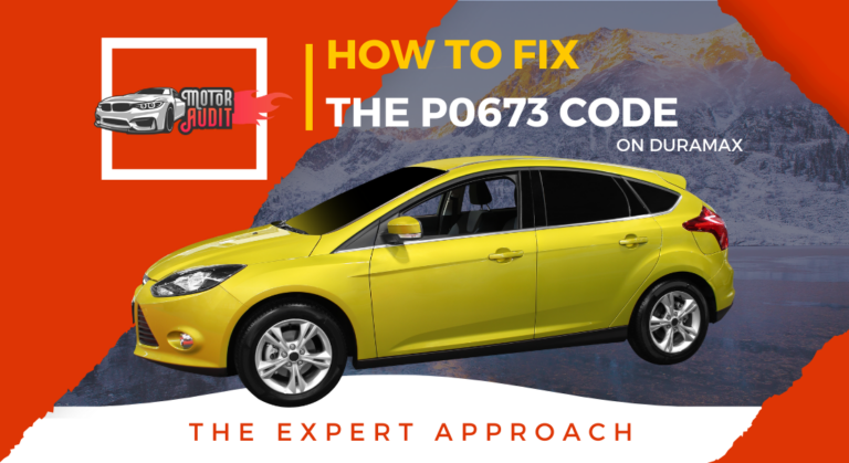 How to Fix the P0673 Code on Duramax (The Expert Approach)
