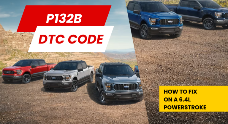 How to Fix the P132B DTC Code on a 6.4L Powerstroke