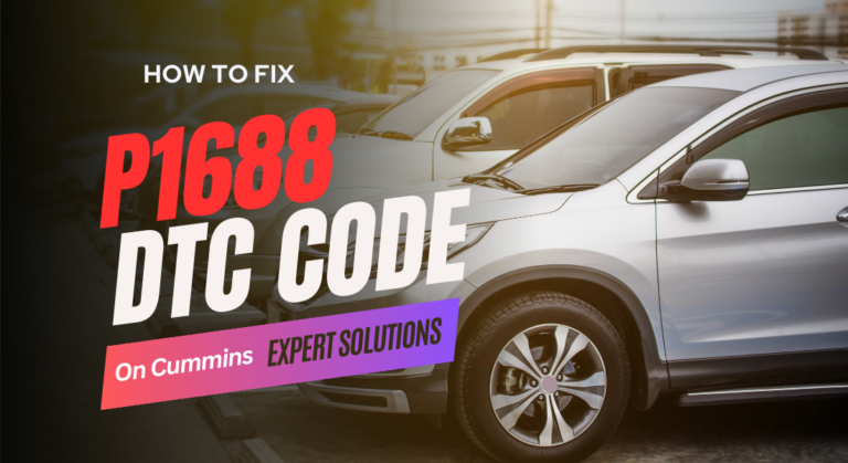 How to Fix the P1688 DTC Code on Cummins (Expert Solutions)