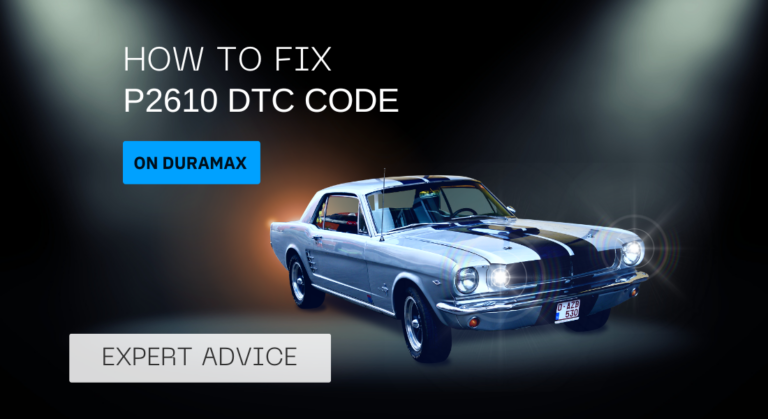 How to Fix the P2610 DTC Code On Duramax (Expert Advice)
