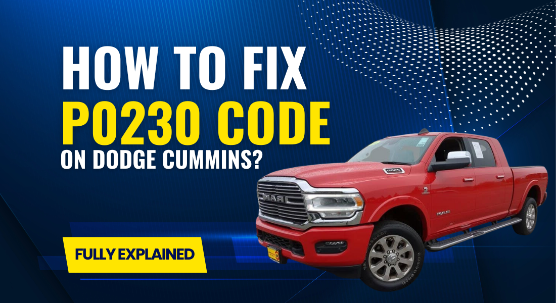 P0230 Code On Dodge Cummins