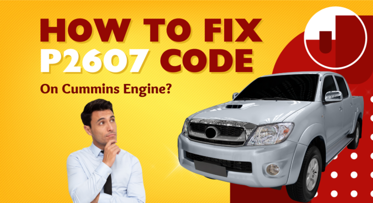 How to Fix P2607 Code On Cummins Engine? (Fully Explained)